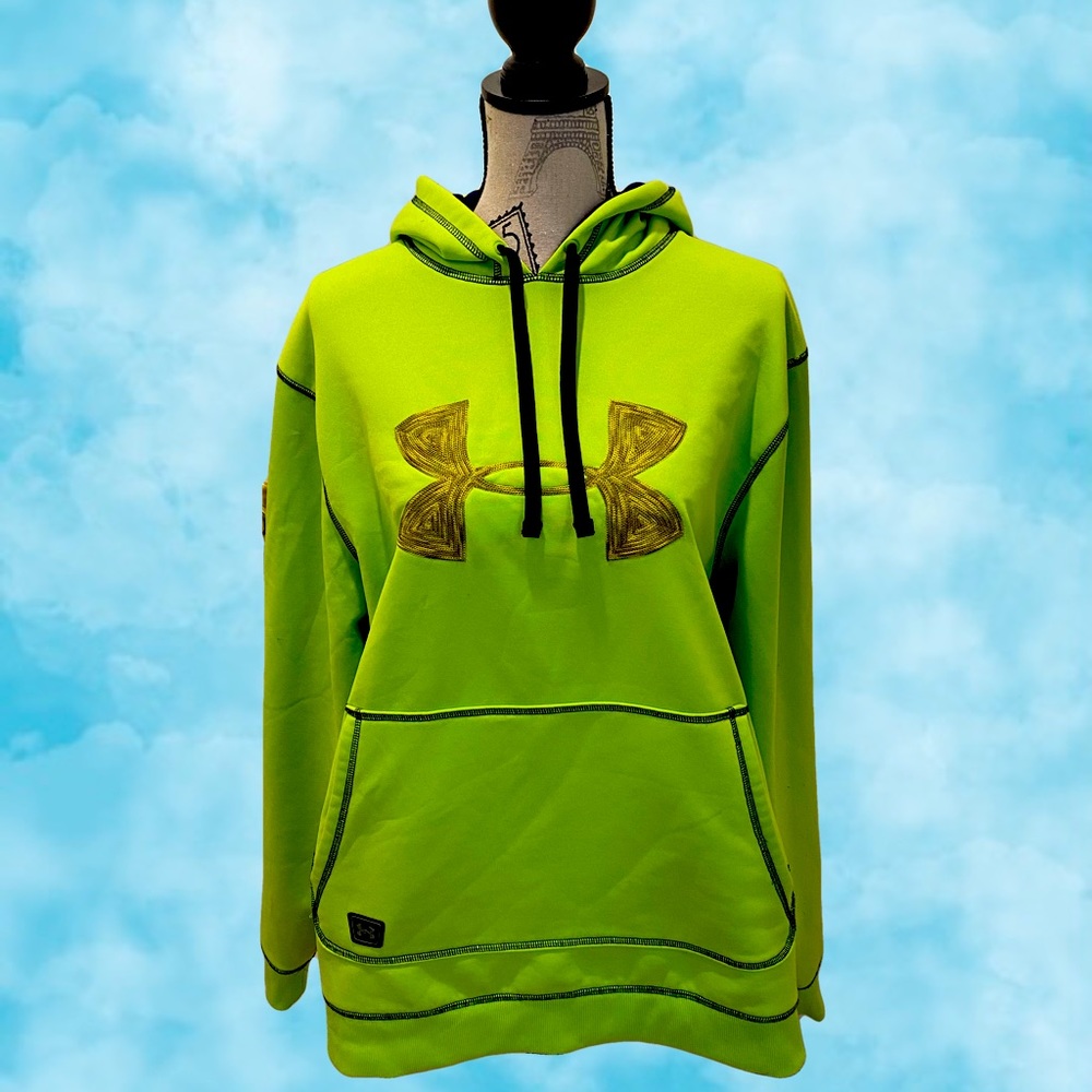Neon Under Armour Hoody